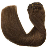 Clip In Human Hair Extensions Full Head Remy Hair