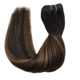 Clip In Human Hair Extensions Full Head Remy Hair