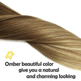 Clip In Human Hair Extensions Full Head Remy Hair